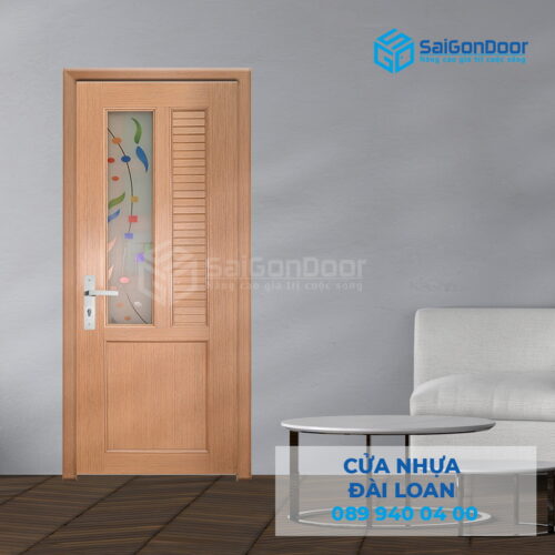 Cửa Nhựa Giả Gỗ Đài Loan YK-12-SGD