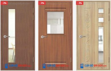 Cửa nhựa lõi thép vân gỗ – Những đặc trưng không sản phẩm nào có được