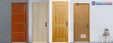 5 loại cửa nhựa giả gỗ nhà vệ sinh đáng lắp đặt nhất