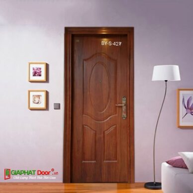 Cửa thép vân gỗ cao cấp nhập khẩu | Mẫu đẹp nhất